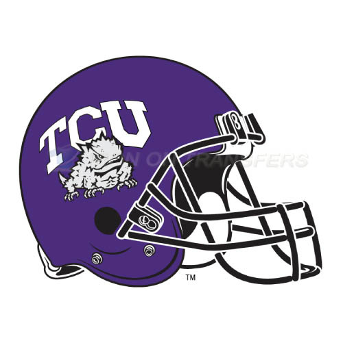TCU Horned Frogs Iron-on Stickers (Heat Transfers)NO.6437
